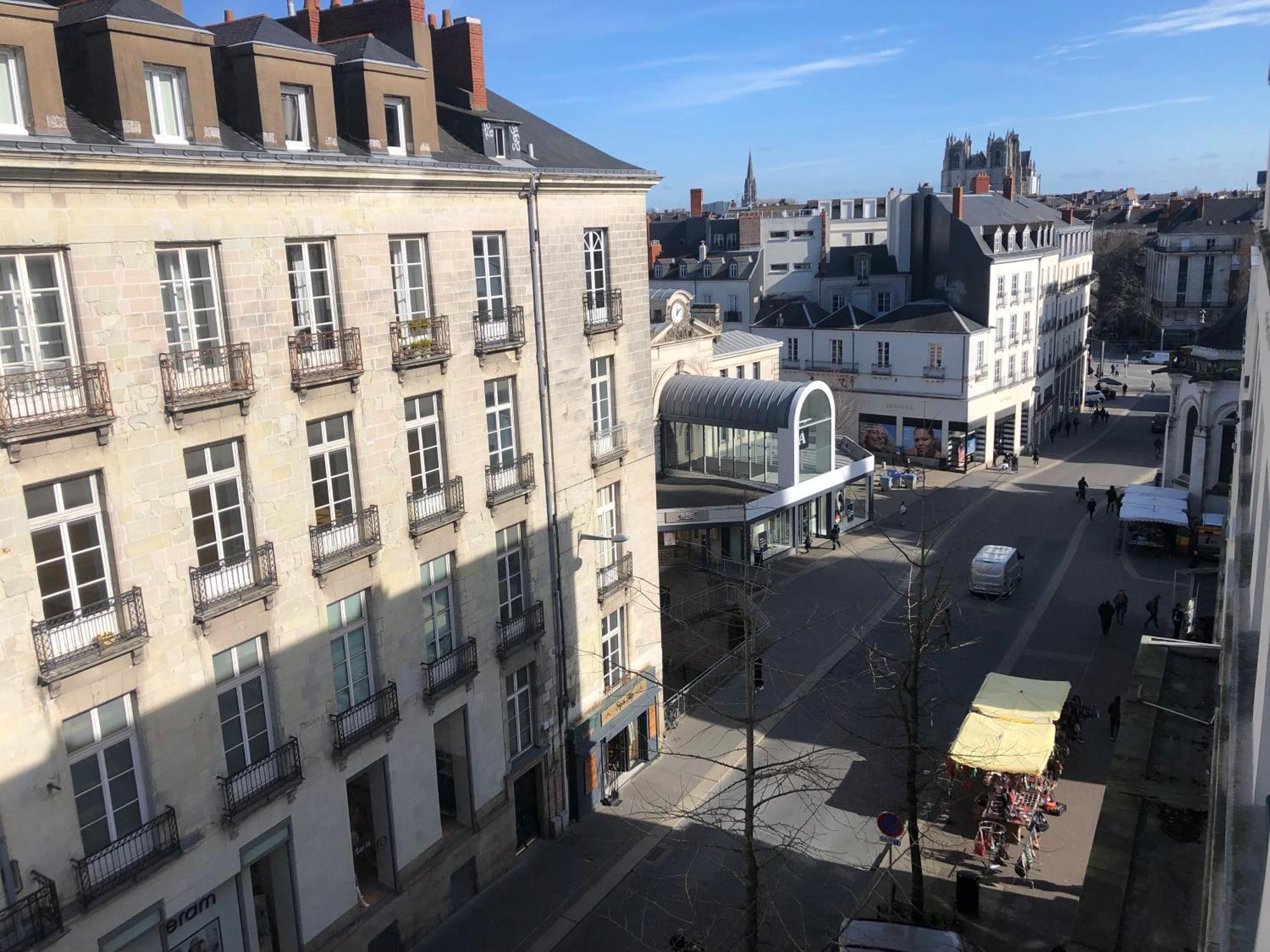Appt 3 Chambres Hyper Centre Tres Calme Tres Clair Quartier Place Royale, Parking Gratuit 南特 外观 照片